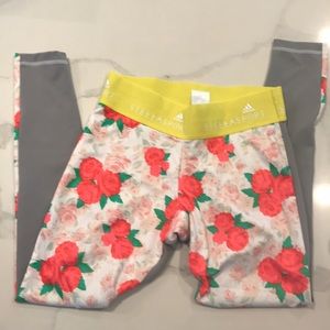 Flower pattern Stella Sport/Afidas workout pants